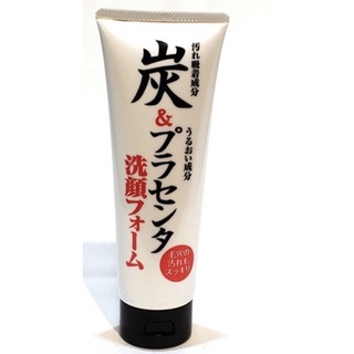พร้อมส่ง🌈Face Wash 150g "Charcoal placenta face wash foam" Made in Japan