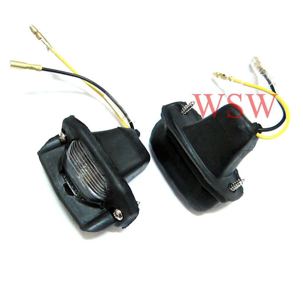 (1คู่) ไฟส่องป้ายทะเบียน รถกระบะ มาสด้า บราโว่ แม็กนั่ม 1985-1998 Ford Courier Mazda Bravo B2000 B22