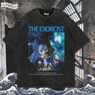 เสื้อยืด พิมพ์ลาย The EXORCIST OVERSIZE WASHING VINTAGE | เสื้อยืด โอเวอร์ไซส์ | เสื้อยืด ขนาดใหญ่ | เสื้อยืด ซักได้ | ห