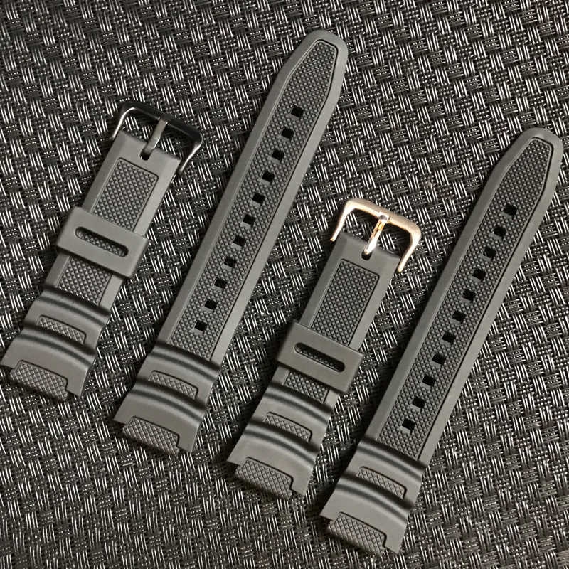 18 มม.สายคล้องคอซิลิโคน W218H/W-S210 AQ-S810W AQ-S800W AE-1,000W AE-1300 AE-1200 MRW-200H W-800H กระ