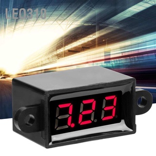 Leo310 Digital Voltmeter 0.28inch Two Wire DC 3.0-30V LED Display Voltage Meter Waterproof