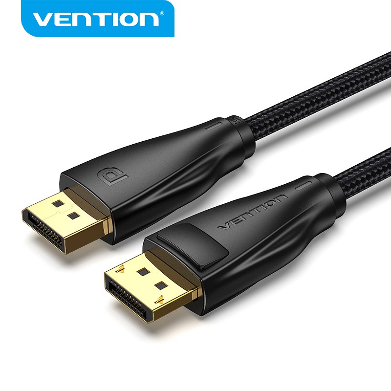 Vention 4/8K 144/60Hz HDR DisplayPort 1.4 DP Cable สําหรับแล็ปท็อปพีซี TV Elite