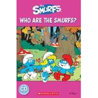 DKTODAY หนังสือ POPCORN READERS STARTER:WHO ARE THE SMURFS?