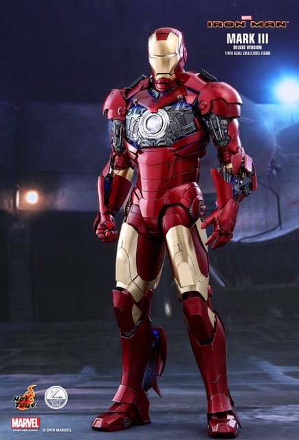 Iron Man Mark Iii Deluxe Version Shopee Thailand