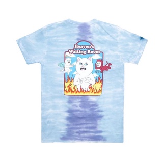 SLUM LTD - RIPNDIP Limbo Tee Perwinkle/Light Blue Split Dye