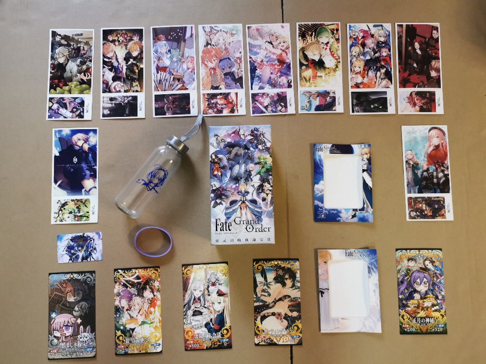 Anime lucky long gift box Fate grand order fatego toy collection box ...