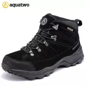 โปรโมชั่น New !! รองเท้า Hiking Trail รองเท้าเดินป่า ปีนเขา ใส่ลุยหิมะได้ กันน้ำ Aquatwo รุ่น 943 (สีดำ) ลดกระหน่ำ รองเท้า วิ่ง รองเท้า ฟุตบอล รองเท้า แบดมินตัน รองเท้า กอล์ฟ