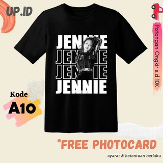 เสื้อยืดผ้าฝ้ายพิมพ์ลายBlackpink Free Photocard || T-shirt Blackpink Premium