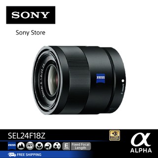 Sony เลนส์ E-mount Carl Zeiss (SEL24F18Z) ในรูปแบบสำหรับ Full Frame และ APS-C