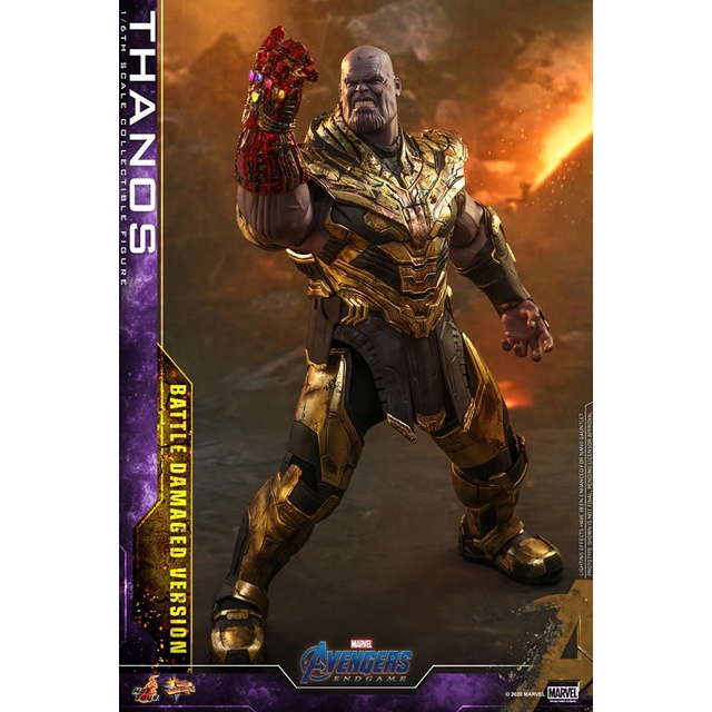 พร้อมส่ง 📦 Hot Toys MMS564 Avengers: Endgame 1/6 Thanos (Battle Damaged Version)
