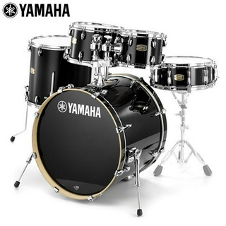 Yamaha® Stage Custom Birch (SBP2F5) กลองชุด 5 ใบ (Raven Balck) ไม้เบิร์ช (ไม่รวมอุปกรณ์ฮาร์ดแวร์, ฉาบ, แฉ, เก้าอี้)