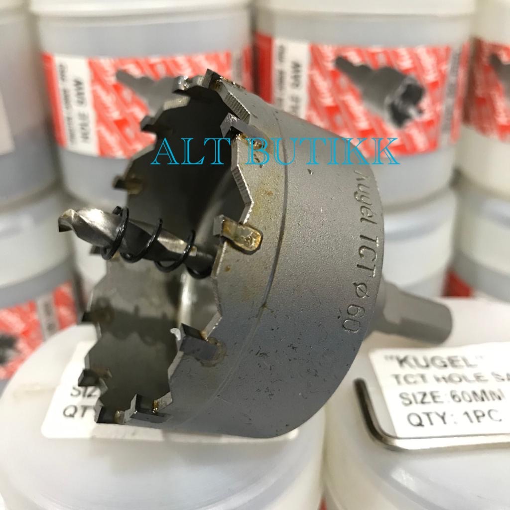 MATA KUGEL HOLE SAW TCT 60mm - ดอกสว่านสแตนเลสดั้งเดิม !!!