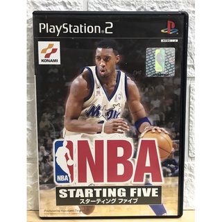 แผ่นแท้ [PS2] NBA Starting Five (Japan) (SLPM-62255)