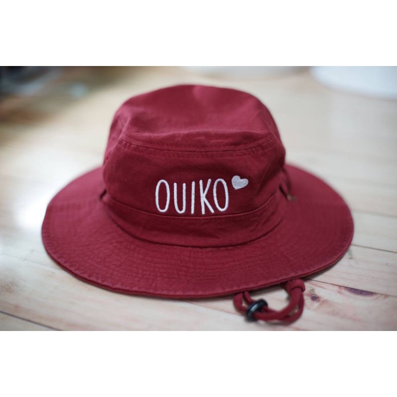 หมวกบักเก็ตทรงเดินป่า ผ้ายีนส์ ขนาดผู้ใหญ่ 🎉สั่งปักชื่อได้ - รูปที่ 3