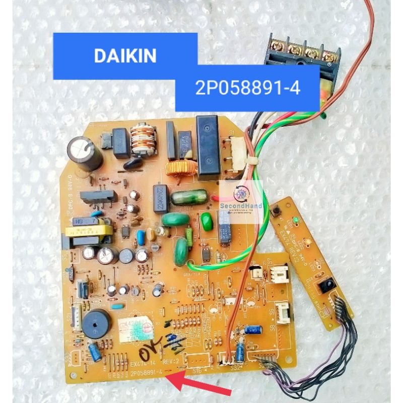 ชุดแผงวงจรคอยล์เย็นแอร์ DAIKIN / พาท 1405653L ( 2P058891-4 ) รุ่น FT09BV1LS, AT09DV2S ***อะไหล่แท้  