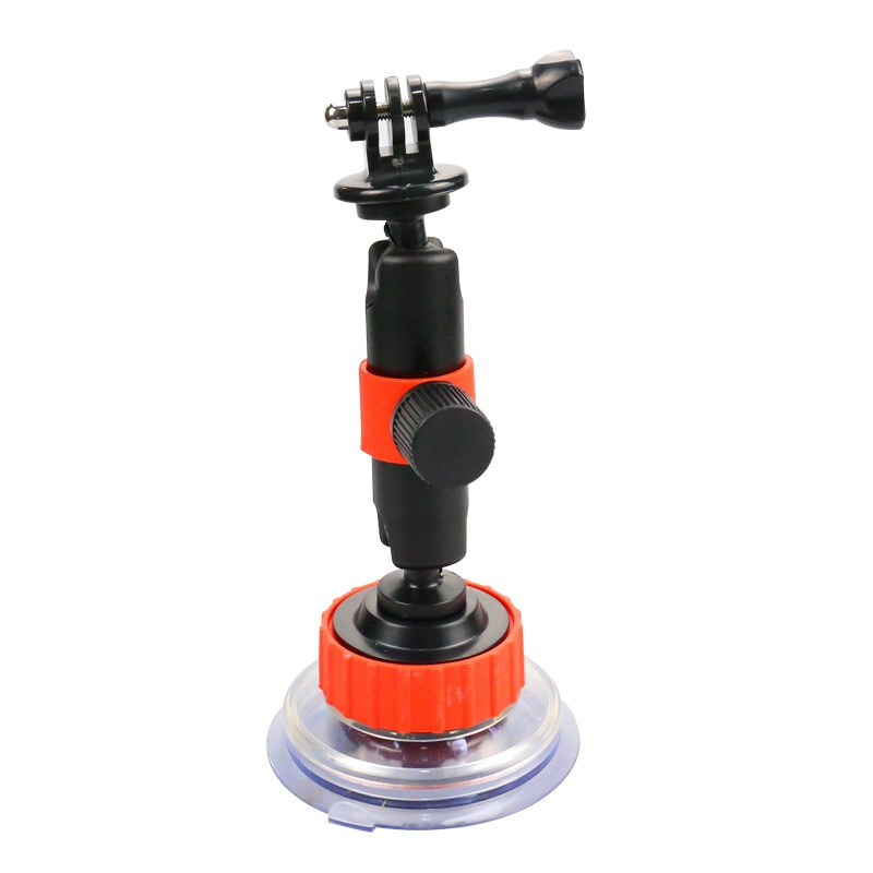 รถดูดคัพSuckerรถผู้ถือMountสำหรับกล้องAction GoPro Osmo Xiaomi SOOCOO SJCAM Ekenกระจกวงเล็บ