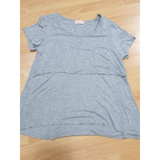 Nitan Theme Top สีเทา