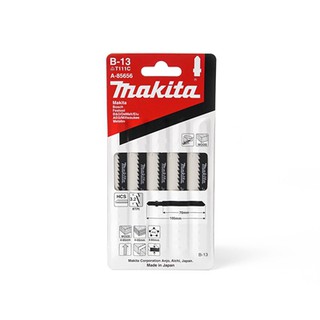 MAKITA (มากีต้า) ใบเลื่อยจิกซอ B-13(5ใบ/1PAC)