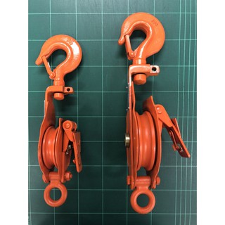 [ฟรีค่าส่ง !!!] รอกทดเปิดข้าง 0.5 - 1 ตัน / Wire rope Pulley BST สำหรับ ลวดสลิง