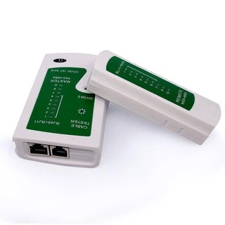 เครื่องเช็คสายแลน ที่เช็คสายแลน LAN ระบบ LAN ทดสอบสัญญาณสาย Lan/สายโทรศัพท์ Cable Tester RJ45 RJ11