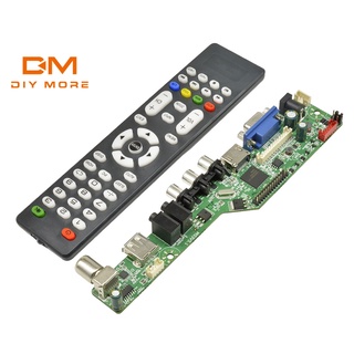 DIYMORE เมนบอร์ดรีโมต V53 LCD TV VGA/HDMI/AV/TV/USB