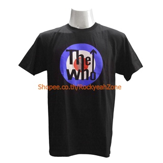 เสื้อวง THE WHO เสื้อไซส์ยุโรป เดอะฮู PTA1249 เสื้อยืดแฟชั่นวงดนตรี Rockyeah