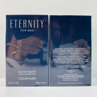 กล่องซีล CK Eternity For Men EDT 100ml