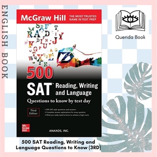 [Querida] 500 SAT Reading, Writing and Language Questions to Know by Test Day, Third Edition (3RD) by Anaxos Inc.