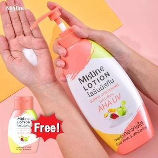 ครีมทาผิว โลชั่น มิสทิน ไวท์ สปา บอดี้โลชั่น Mistine White Spa/ Whitening Lotion 400/500 ml.