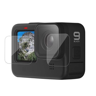 ฟีล์มกระจกกันรอย 3 ส่วน GoPro HERO 11/10/9 Black แบบ Tempered glass screen