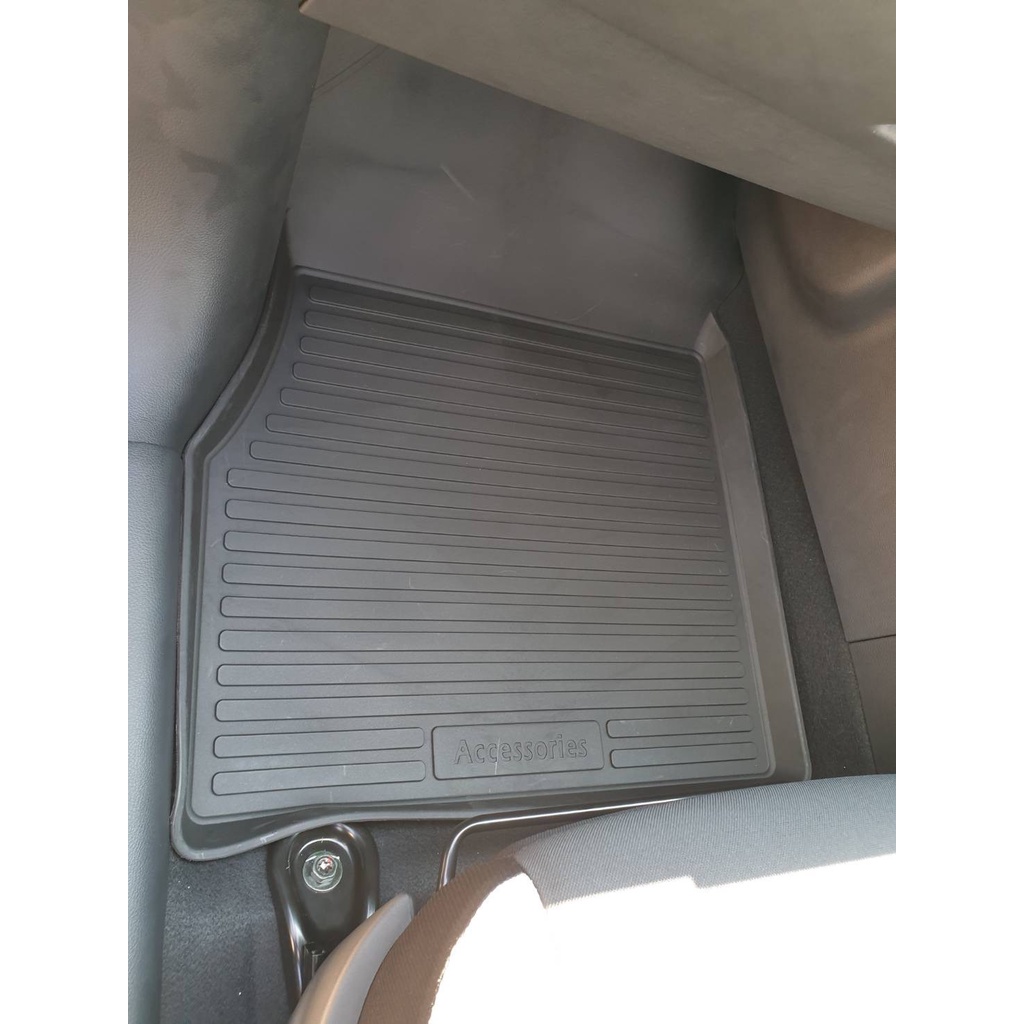 ตรงรุ่น Nissan New Almera (Turbo) 2020-2024 ผ้ายางปูพื้นรถ ยกขอบ พรมยางปูพื้นยกขอบ ถาดยางปูพื้น - รูปที่ 3