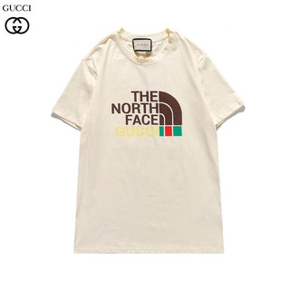 BRANDED TNF เสื้อยืดแขนสั้นคอก ลมเสื้อลําลองแฟชั่นผู้ชายS-5XL