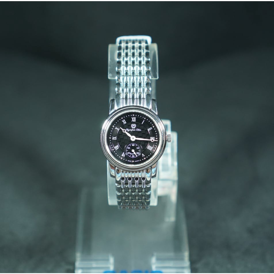 OP olym pianus sapphire นาฬิกาข้อมือผู้หญิง รุ่น 58050L-210  (ของแท้ประกันศูนย์ 1 ปี )  NATEETONG