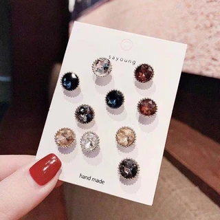 10 ชิ้น เกาหลี ป้องกันแสงสะท้อน เข็มกลัดขนาดเล็ก เครื่องประดับหญิง ชุดชั้นในป่า สร้างสรรค์ เสื้อผ้าคงที่ อุปกรณ์เสริมแฟชั่น