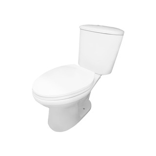 สุขภัณฑ์ 2 ชิ้น NASCO NC-7653S-WA 3/4.5L สีขาว 2-PIECE TOILET NASCO NC-7653 S- WA 3/4.5LITRE WHITE