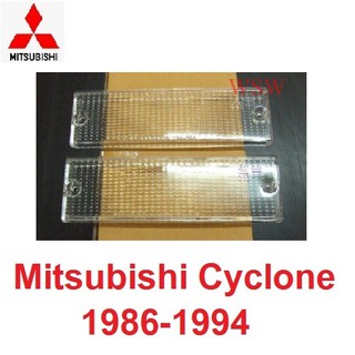 เลนส์ไฟ ไฟกันชน เลนส์ใส MITSUBISHI CYCLONE1986-1995 มิตซูบิชิ ไซโคลน L200 ฝาใส ฝาไฟหรี่ กันชน เลนส์ไฟ ไฟหรี่ ไฟหรี่กันชน