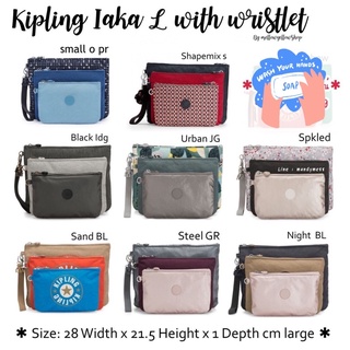 Kipling IAKA L WRISTLET 3 large pouches with wristlet