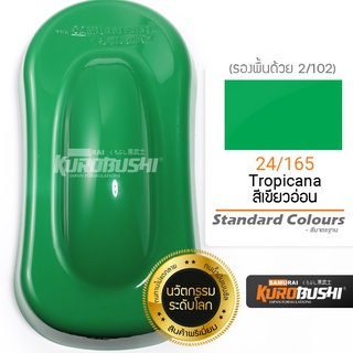 24/165 สีเขียวอ่อน Tropicana Standard Colours สีมอเตอร์ไซค์ สีสเปรย์ซามูไร คุโรบุชิ Samuraikurobushi