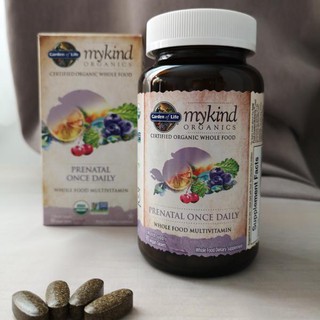 🚚Preorder ของแท้💯Garden of Life, MyKind Organics, Prenatal Once Daily, 90 Vegan Tablets