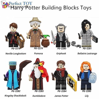 PS Minifigures Harry Potter Neville Longbottom Lily Building Blocks Toys for Kids Gifts
