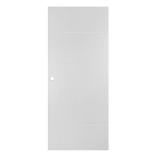 External door AZLE ET06W UPVC DOOR 80X200CM WHITE Door frame Door window ประตูภายนอก ประตูภายนอก UPVC AZLE ET-06W 80x200