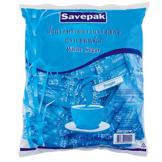 🔥ยอดนิยม!! เซพแพ็ค น้ำตาลซอง 4 กรัม x 300 ซอง Savepak Sugar 4 g x 300 sachets