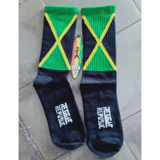 ถุงเท้า กันกระแทก jamaica REGGAE REPUBLIC