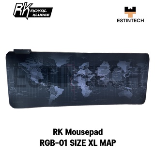 MOUSEPAD (แผ่นรองเม้า) RK RGB-01 XL MAP ของใหม่