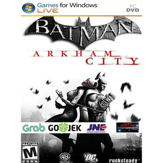 ลายแบทแมน ARKHAM CITY | เกมพีซีเกม Pc | เกมพีซีและแล็ปท็อป | สติกเกอร์สําหรับติดหน้าต่างรถยนต์