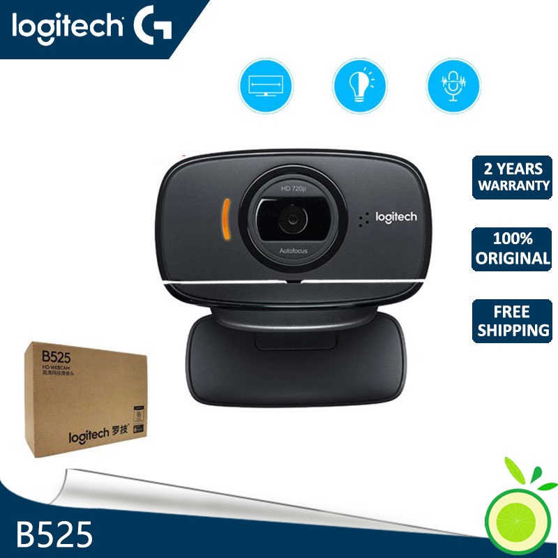 กล้องwebcam Logitech B525 Hd 1080 P Hd หมุนได้ 360 องศา