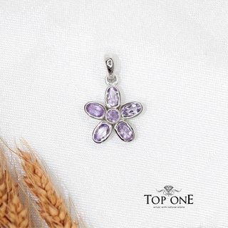 Top1Jewelry จี้เงินแท้925 พลอยแท้ Amethyst