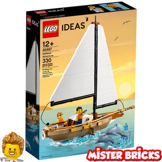 LEGO® Ideas 40487 ผจญภัยเรือใบ Sailboat Adventure - ชุดสร้างสรรค์สำหรับคนรักทะเลและเรือใบ