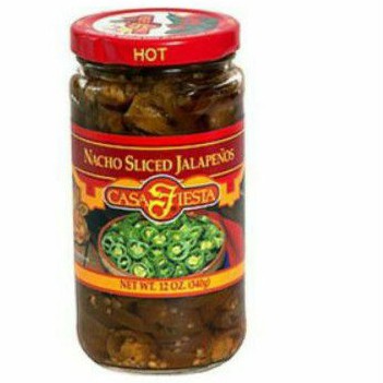 ( พร้อมส่ง )Casa Fiesta  Nacho Sliced Jalapenos 340g