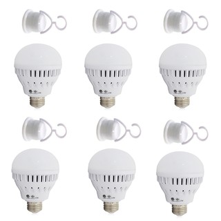 IWACHI หลอดไฟอัจฉริยะ LED 12 W. แสงขาว Day Light (สีขาว) แพ็ค 6 หลอด